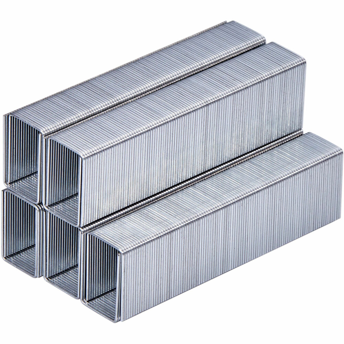 Bostitch 13/16" Heavy Duty Premium Staples - Heavy Duty - 13/16" Leg - 1/2" Crown - Holds 165 Sheet(s) - Chisel Point - Silver - High Carbon Steel - 0.8" Height x 0.5" Width x 0.9" Length - 1000 / Box