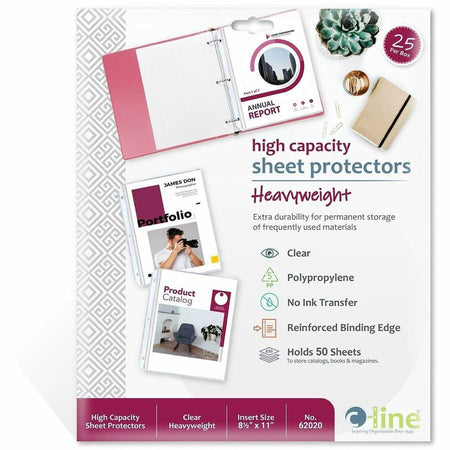 C-Line High-Capacity Top-Loading Sheet Protectors - Alternate-Image1