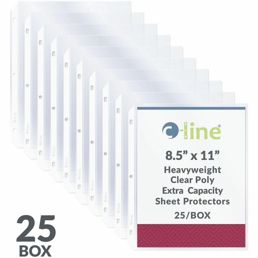 C-Line High-Capacity Top-Loading Sheet Protectors - Alternate-Image5