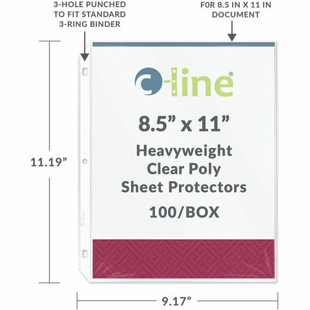 C-Line Heavyweight Top-Loading Sheet Protector - Alternate-Image4