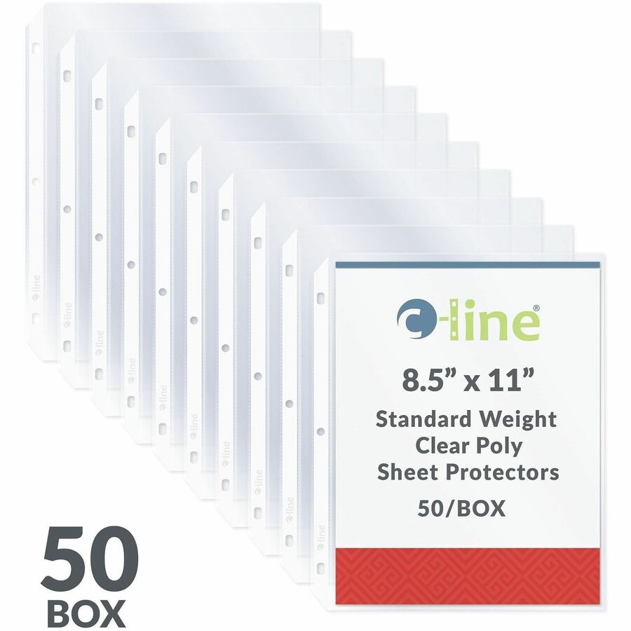 C-Line Poly Top-loading Sheet Protectors - Alternate-Image6
