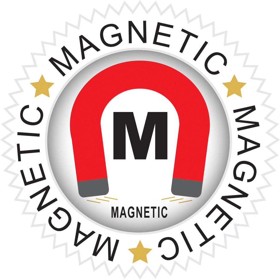 C-Line Magnetic Shop Ticket Holders - Support 9" x 12" Media - Vinyl - Clear - Durable - 15 / Box