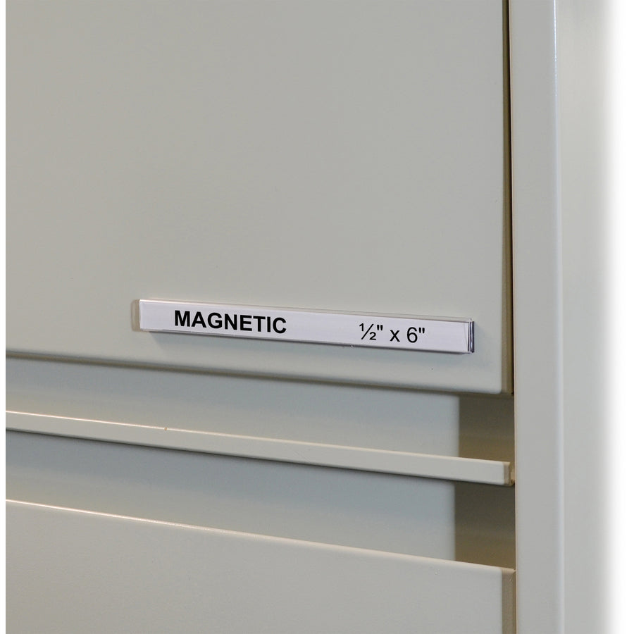C-Line Magnetic Shelf/Bin Label Holders - Alternate-Image4