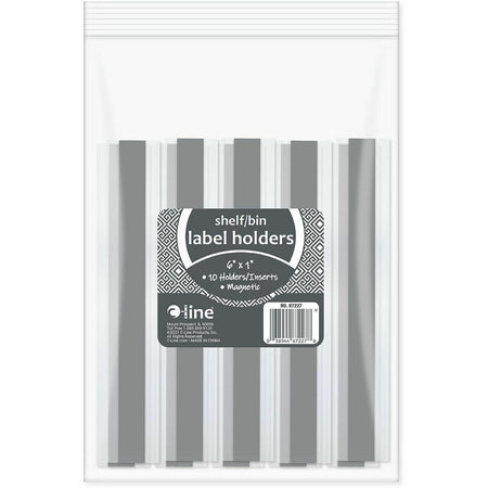 C-Line Magnetic Shelf/Bin Label Holders - 1500