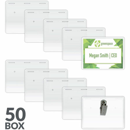 C-Line Laser/Inkjet Clip Style Badge Holder Kits - Alternate-Image5