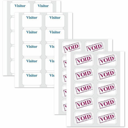 C-Line Time's Up! One-day Visitor Name Badges - 1500