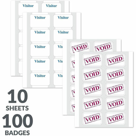 C-Line Time's Up! One-day Visitor Name Badges - Alternate-Image6