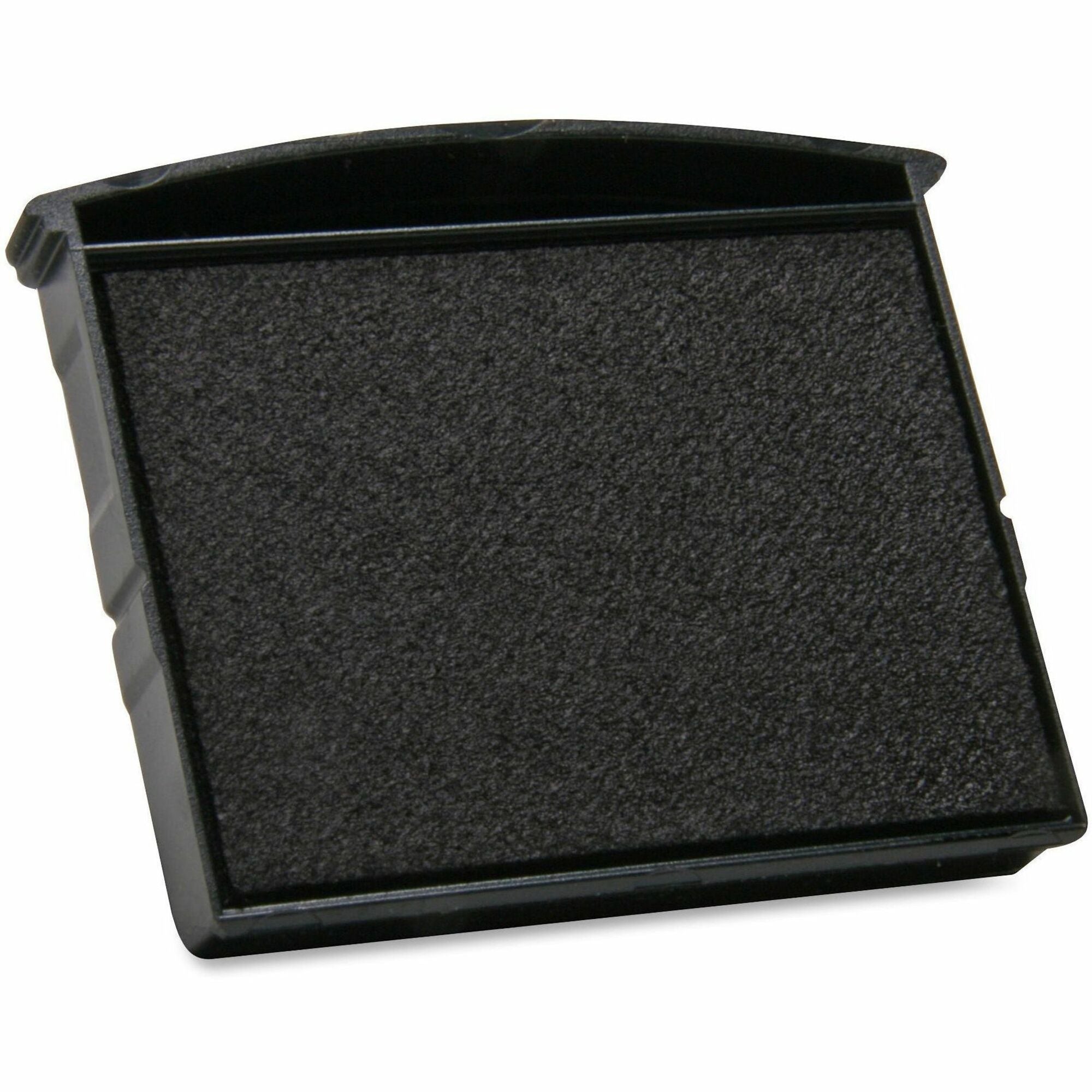 COSCO Replacement Self-Inking Stamps Pads - 1.9" Width x 1.8" Depth - Black Ink - Black - 1 Each