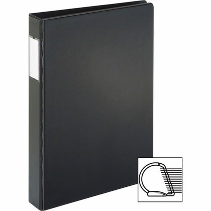 Cardinal® Legal-Size Slant-D Binder: 1’’ Capacity 240 Sheet Black Vinyl Recycled - Ring Binders