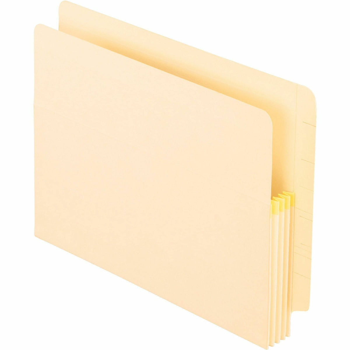 Pendaflex Letter Recycled File Pocket - 8 1/2" x 11" - 3 1/2" Expansion - 2 Plys - Tyvek - Manila - Reinforced Gusset, Rip Resistant, Tear Resistant - 10% Recycled - 25 / Box