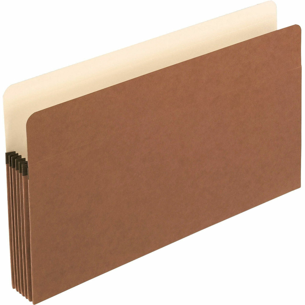 Pendaflex Legal Recycled Expanding File - 8 1/2" x 14" - 5 1/4" Expansion - Manila, Tyvek, Red Fiber - Tyvek Gusset, Reinforced Gusset - 30% Recycled - 1 Each