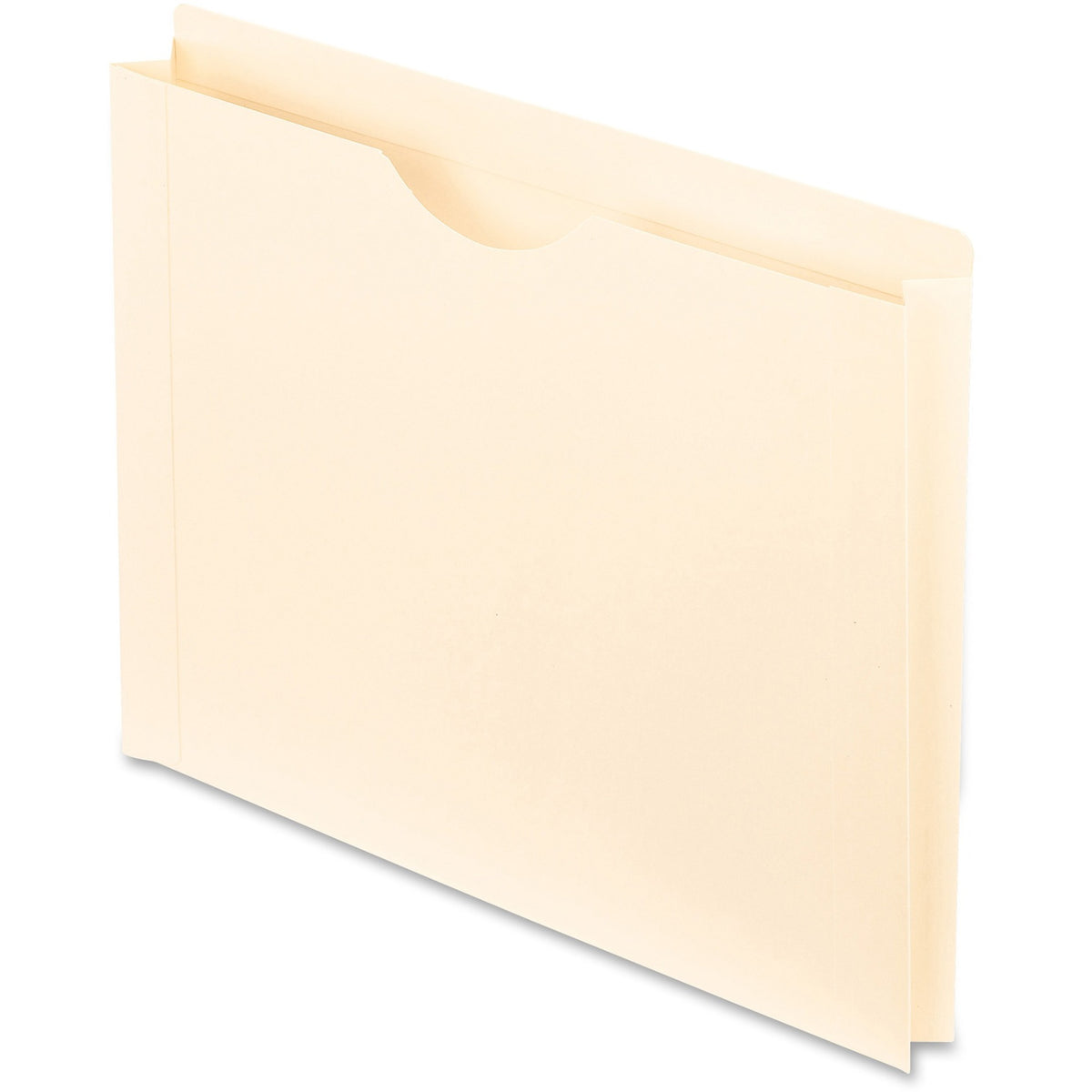 Pendaflex Letter Recycled File Jacket - 8 1/2" x 11" - 1 1/2" Expansion - 11 pt. - Manila - Manila - Double-ply Reinforced Top - 10% Recycled - 50 / Box