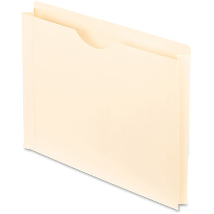 Pendaflex Recycled File Jacket: 8.5’’ x 11’’ 1.5’’ Expansion 11 pt. - 50/Box - Filing Jackets & Pockets