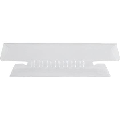 Pendaflex Plastic Insertable Tabs - Clear 25 3.50’’ Width - Hanging Folders & Accessories