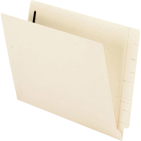 Pendaflex Letter Recycled End Tab File Folder - 8 1/2" x 11" - 1 Fastener(s) - 2" Fastener Capacity - 11 pt. - Manila - Acid-free - 10% Recycled - 50 / Box