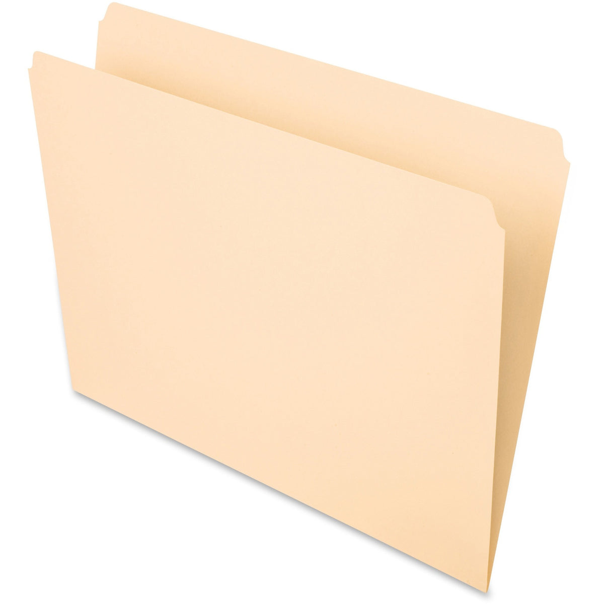 Pendaflex Essentials Letter Recycled Top Tab File Folder - 8 1/2" x 11" - 3/4" Expansion - 11 pt. - 1 Plys - Manila - Manila - 10% Recycled - 100 / Box