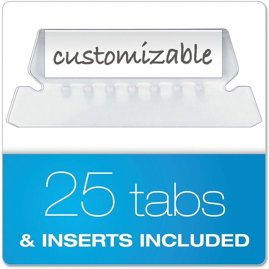 Pendaflex Essentials 1/5 Tab Cut Letter Recycled Hanging Folder - Alternate-Image5