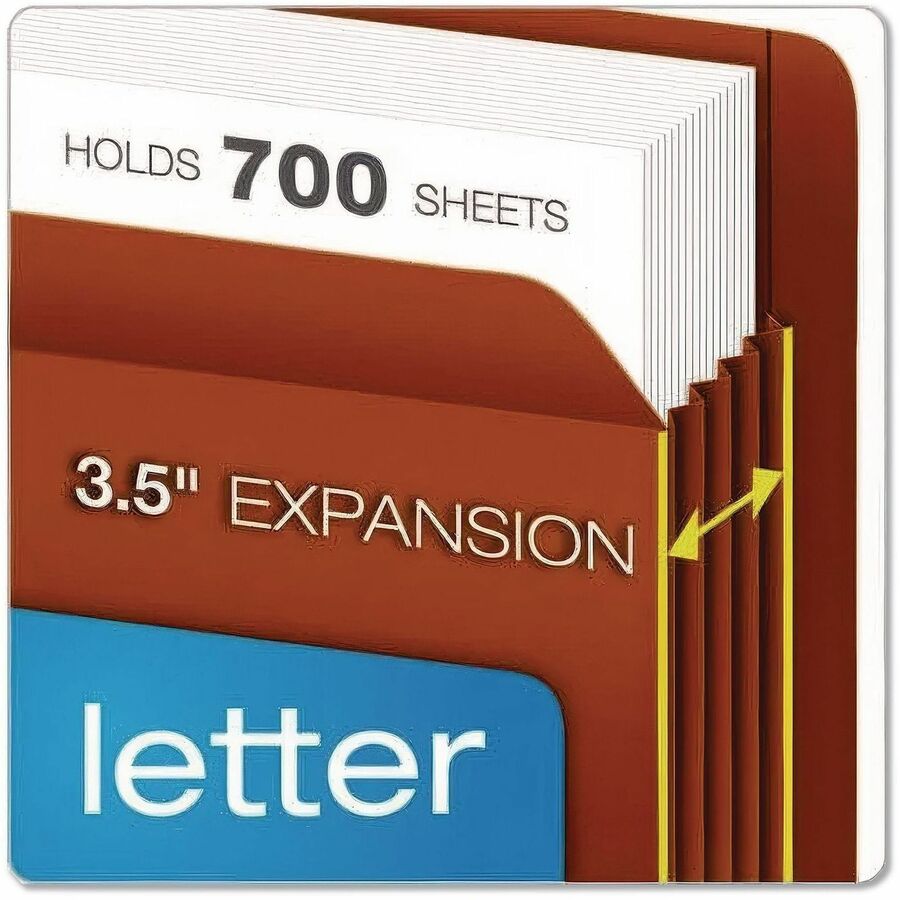Pendaflex Straight Tab Cut Legal File Pocket - Alternate-Image3