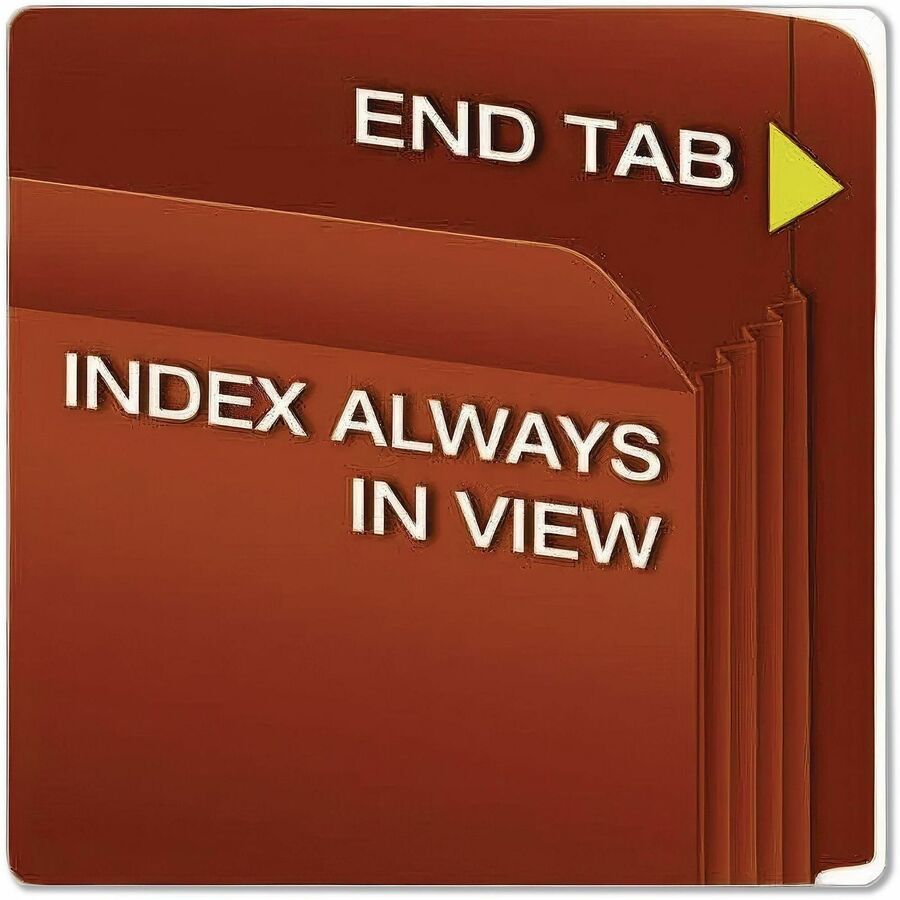 Pendaflex Straight Tab Cut Legal File Pocket - Alternate-Image2