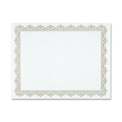 Geographics Award Parchment Certificates - Gold Border - 25 Pack - & Seals