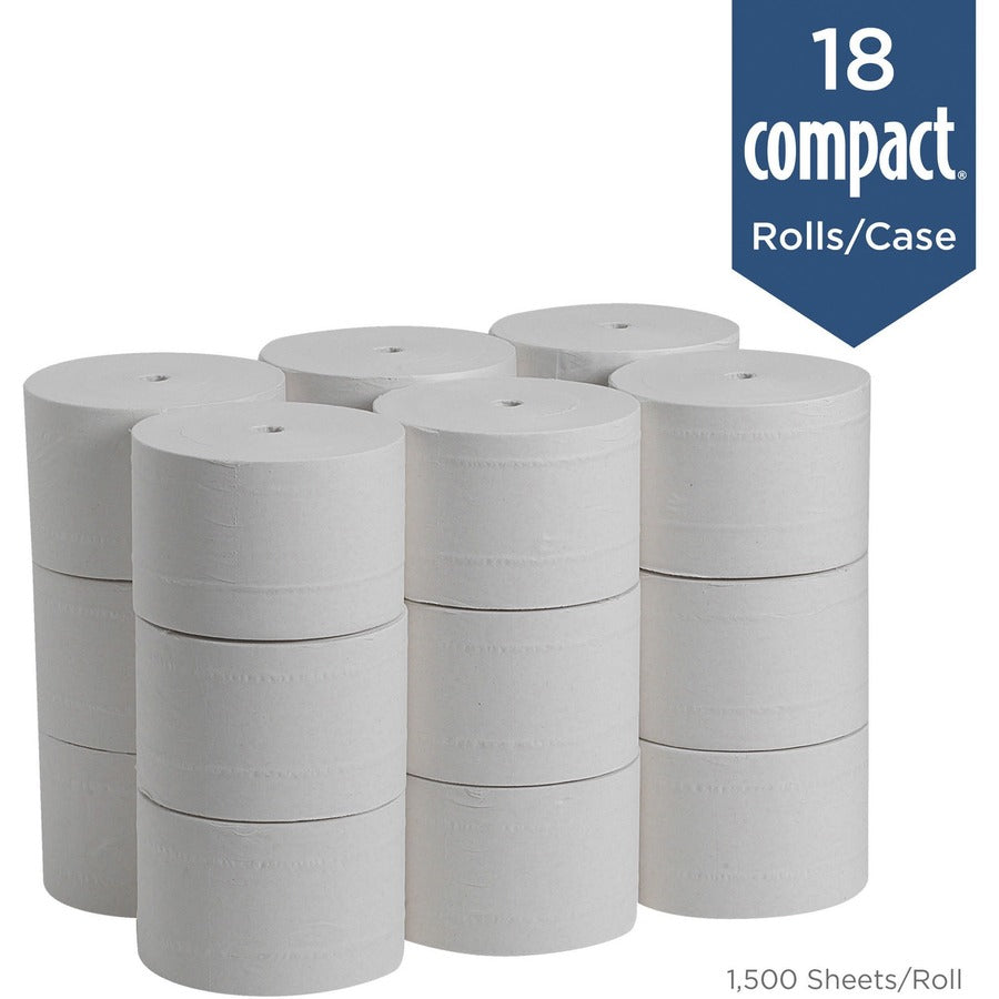 Compact Coreless Recycled Toilet Paper - Alternate-Image2
