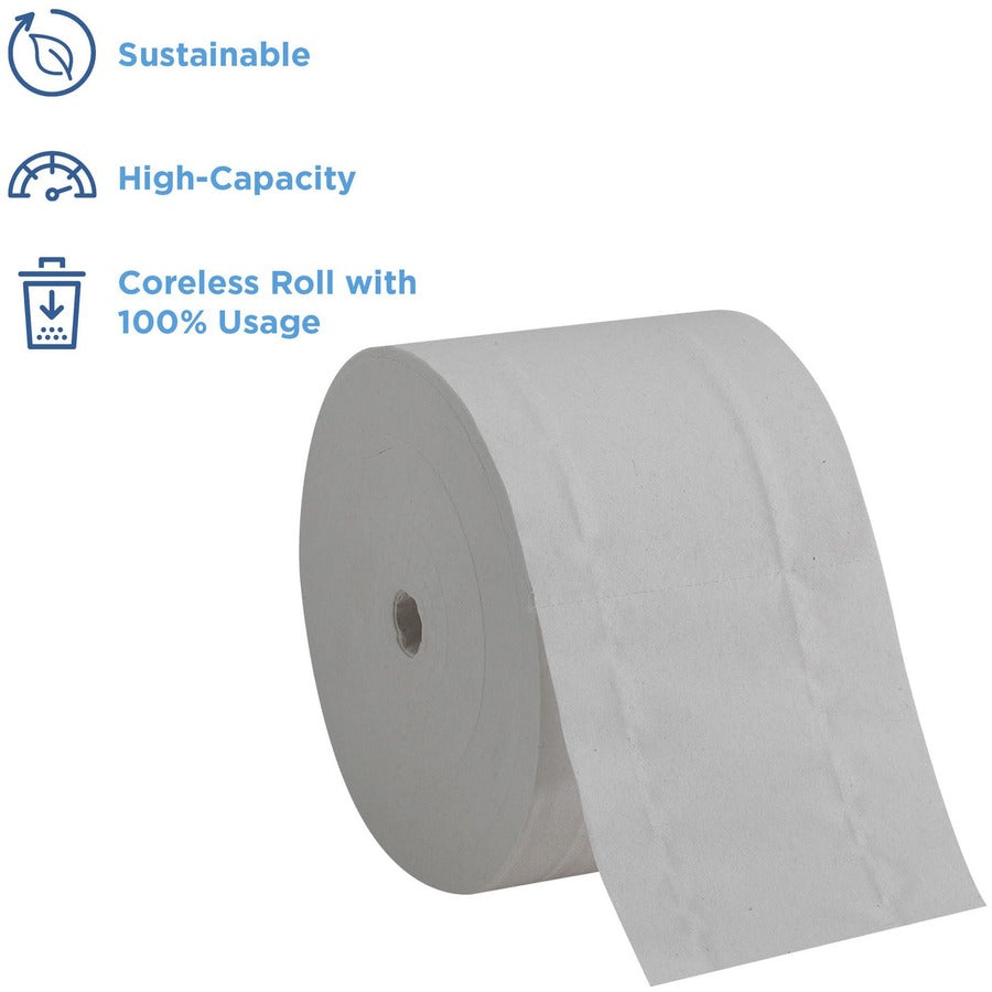 Compact Coreless Recycled Toilet Paper - Alternate-Image1