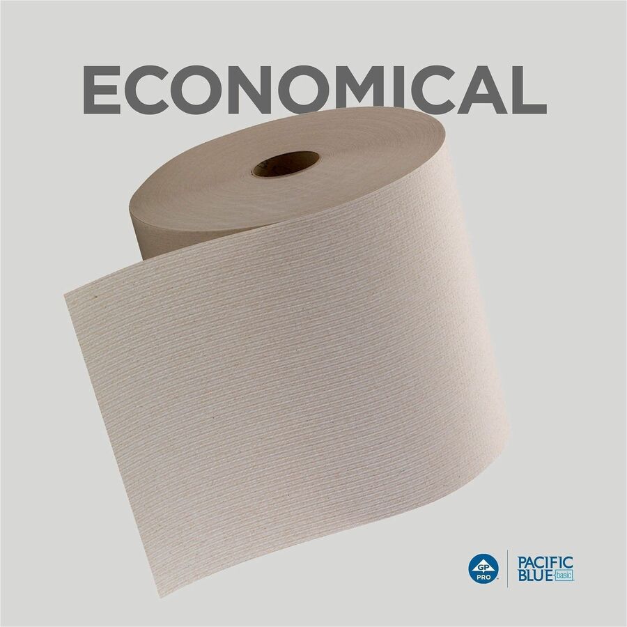 Pacific Blue Basic Recycled Hardwound Paper Roll Towel - Alternate-Image4