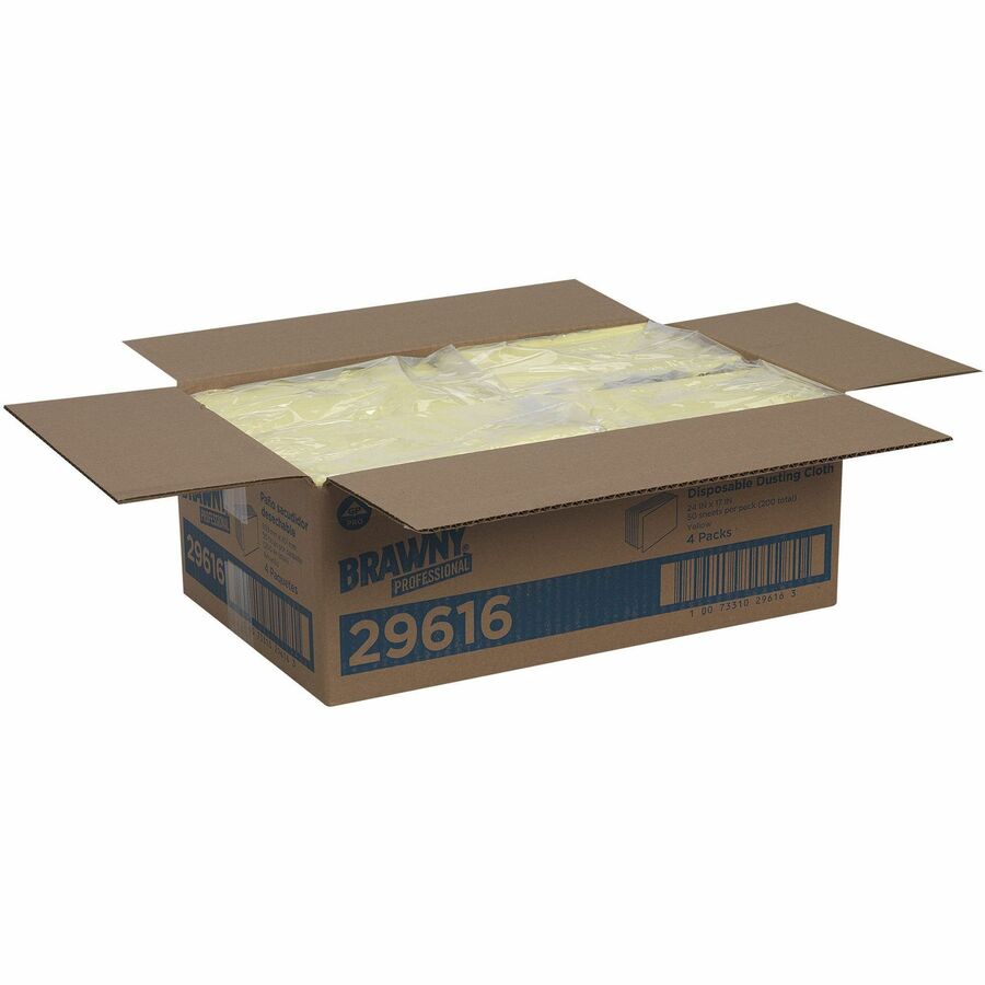 Brawny&reg; Professional Disposable Dusting Cloths - Top
