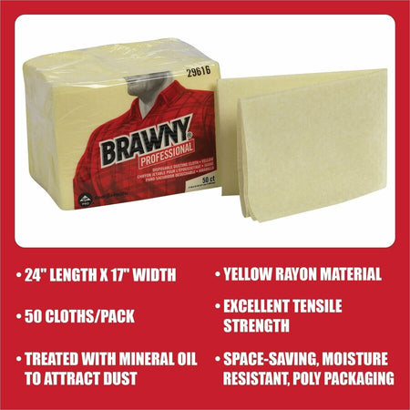 Brawny&reg; Professional Disposable Dusting Cloths - Alternate-Image1