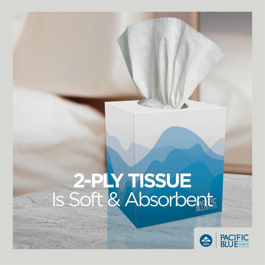 Pacific Blue Select Facial Tissue by GP Pro - Cube Box - Alternate-Image5