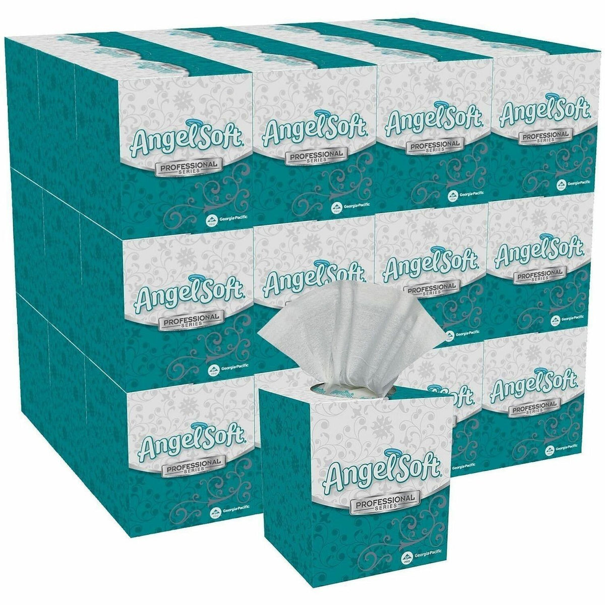 Angel Soft Professional Series Facial Tissue - 1500