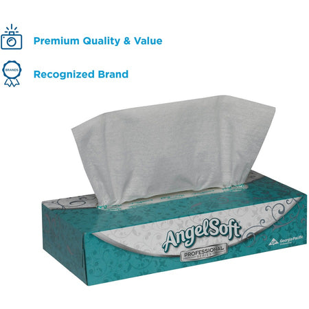Angel Soft Professional Series Premium Facial Tissue - Alternate-Image1
