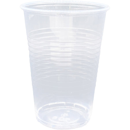 Genuine Joe 9 oz Transparent Beverage Cups - 9 fl oz - Clear - Plastic - Cold Drink - 200/Pack - 12 / Carton