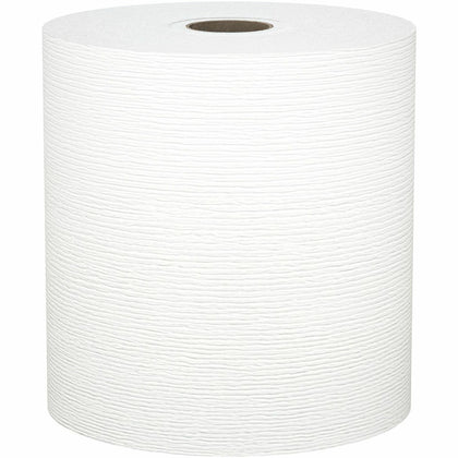 Kleenex® Universal Hard Roll Paper Towels - 8" Width x 425 ft Length - White - Paper - 12 / Carton
