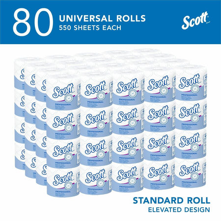 Scott Professional Standard Roll Toilet Paper with Elevated Design - Alternate-Image10