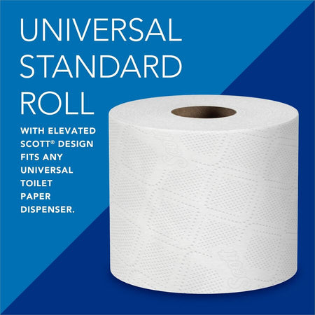 Scott Professional Standard Roll Toilet Paper with Elevated Design - Alternate-Image7