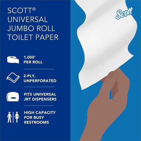 Scott High-Capacity Jumbo Roll Toilet Paper - Alternate-Image1