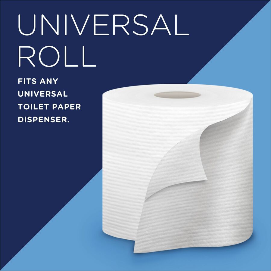 Cottonelle Professional Standard Roll Toilet Paper - 2 Ply - 4" Width x 4" Length - 451 Sheets/Roll - White - 20 / Carton