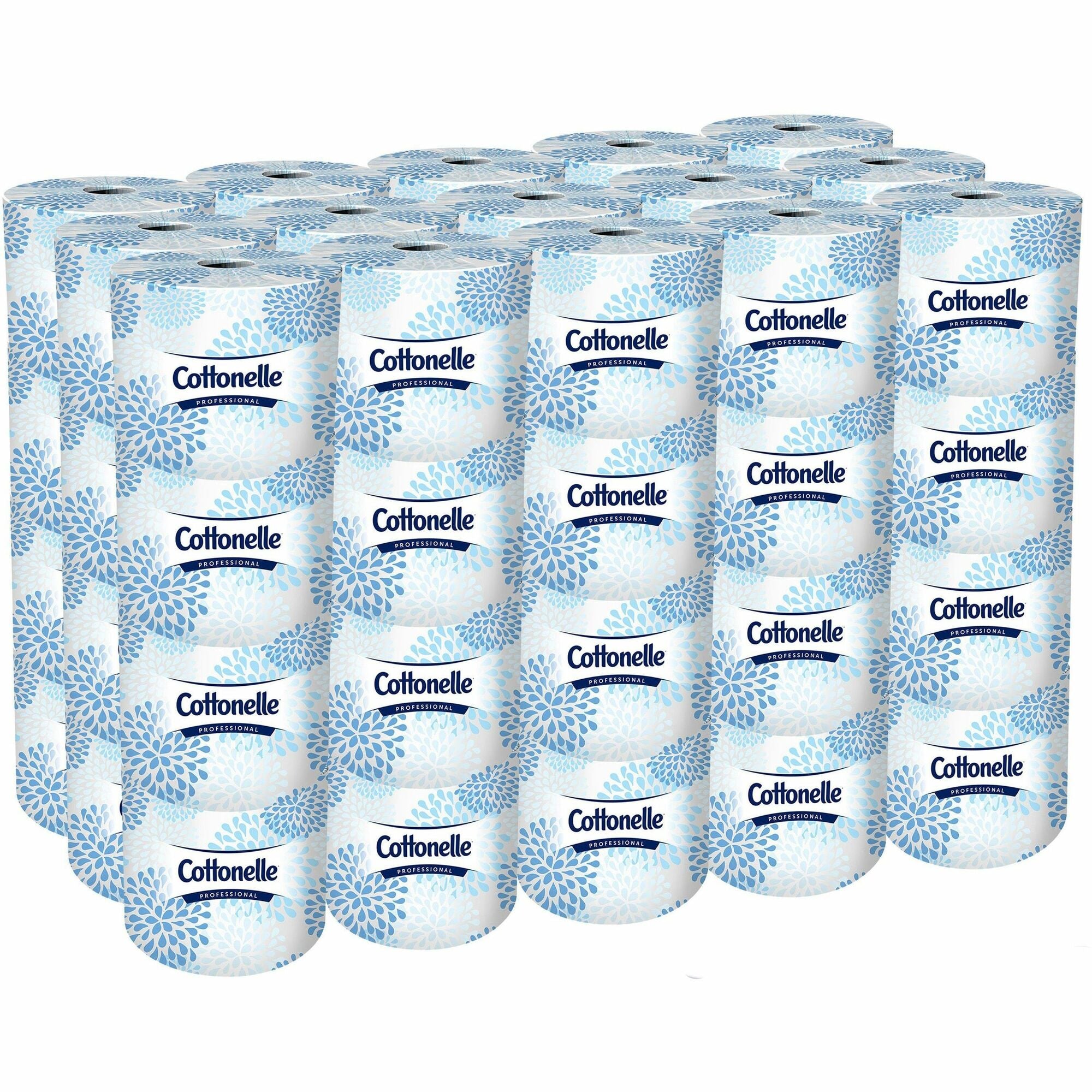 Cottonelle Professional Standard Roll Toilet Paper - 2 Ply - 4" Width x 4" Length - 451 Sheets/Roll - White - 60 / Carton