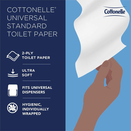 Cottonelle Professional Standard Roll Toilet Paper - Alternate-Image1