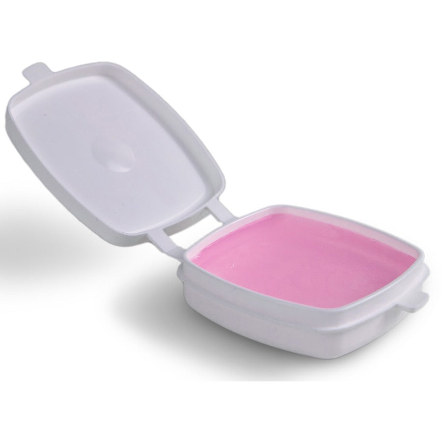 LEE Sortkwik Fingertip Moistener with Nonskid Base - White - Stainingless, Odorless, Non-toxic, Non-slip - 1 Each