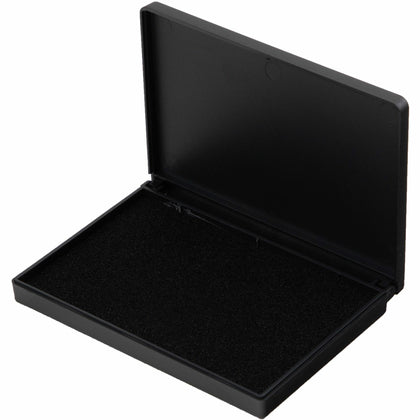 Charles Leonard Foam Ink Pad - Nontoxic Black - 2.8’’ x 4.3’’ - 1 - Stamp Pads & Accessories