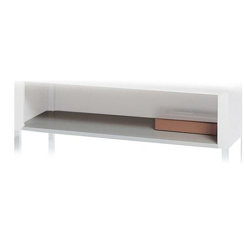 Mayline Mailflow-To-Go Under Shelf - 3" Height x 60" Width x 30" Depth - Material: Steel - Finish: Pebble Gray - Leveling Glide, Durable - 1 Each
