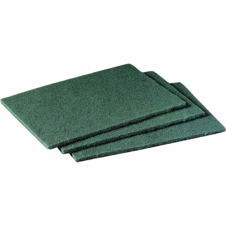 Scotch-Brite Scrubbing Pads - 6" Width x 9" Length - 20 / Pack - Synthetic - Green