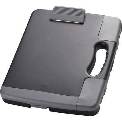Officemate Portable Clipboard Storage Case - Charcoal - Keep Stationary Organized - Clipboards