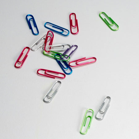 Officemate Translucent Vinyl Paper Clips - Alternate-Image1