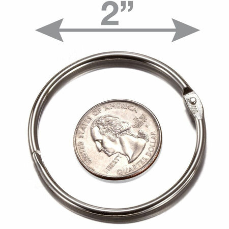 Officemate Loose-Leaf Book Rings - Alternate-Image1