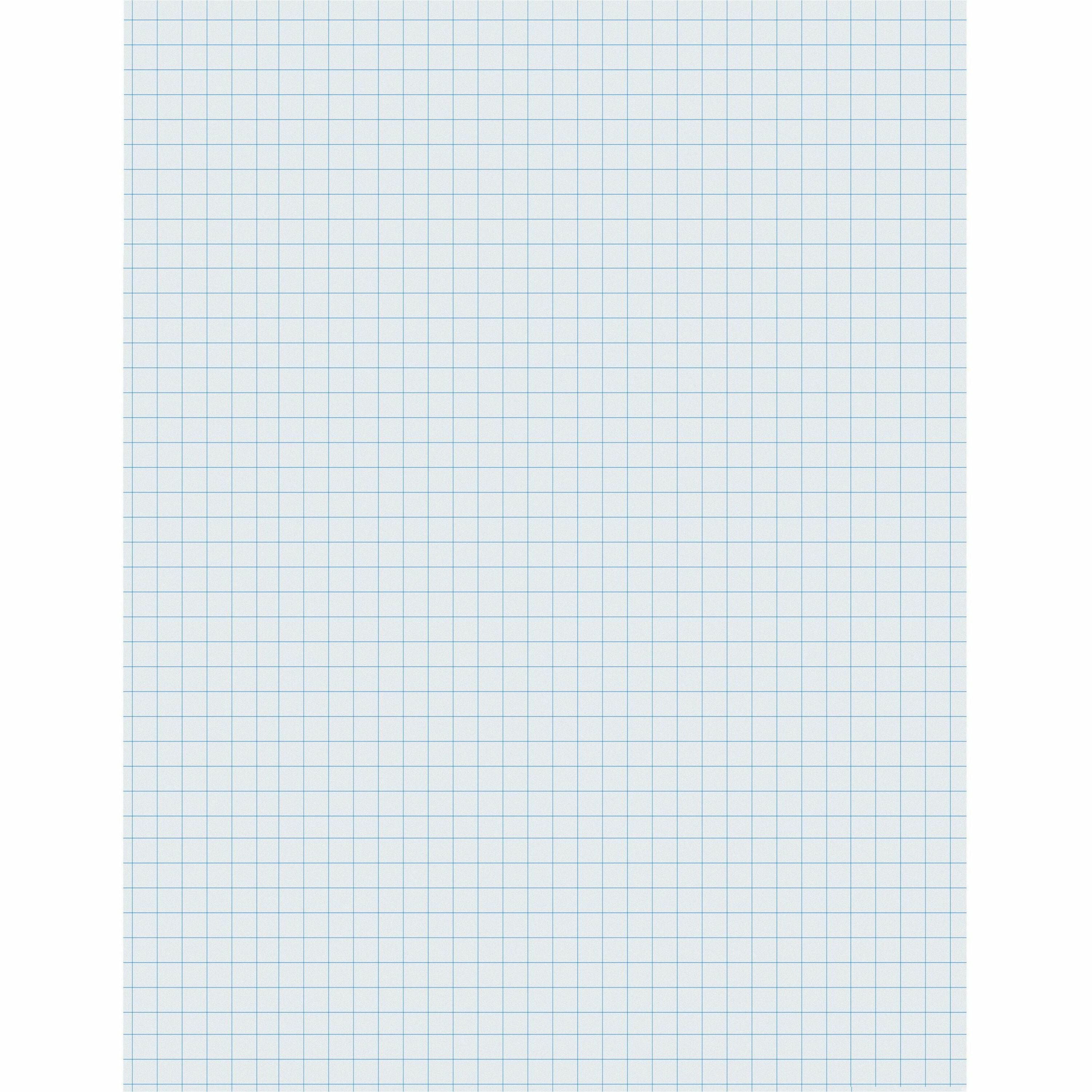 Pacon Composition Paper - Letter - Grid Ruled Front Ruling - 0.25" Ruled - Unruled Margin - 16 lb Basis Weight - Letter - 8 1/2" x 11" Sheet Size - White Paper - Bond Paper - 500 / Ream