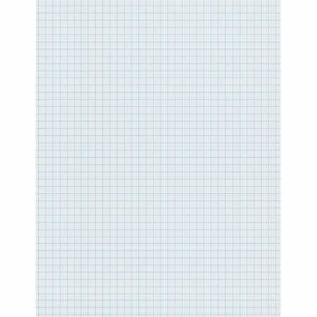 Pacon Composition Paper - Letter - Grid Ruled Front Ruling - 0.25" Ruled - Unruled Margin - 16 lb Basis Weight - Letter - 8 1/2" x 11" Sheet Size - White Paper - Bond Paper - 500 / Ream