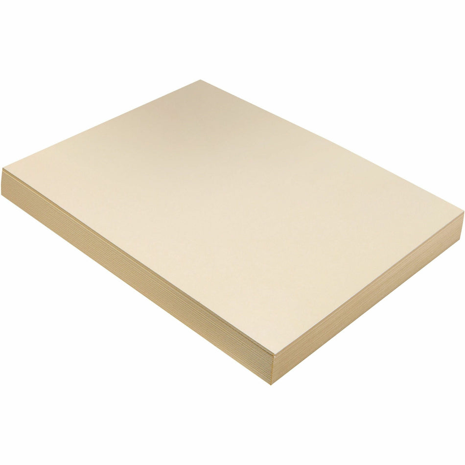 Pacon Tagboard - Art, Craft - 1.10" Height x 9" Width x 12" Length - Manila - 100 / Pack
